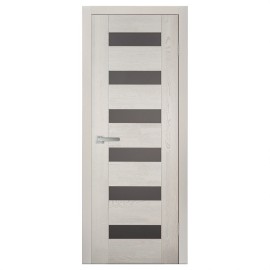 Хай-Тек №1 ч.остекленная (массив дуба) эмаль