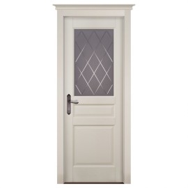 Валенсия ч.остекленная (массив ольхи) эмаль