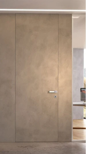 Дизайнерское решение скрытой двери